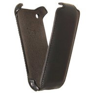 PRESTIGIO iPhone 3G Leather Case black Plane leather - Leather Case