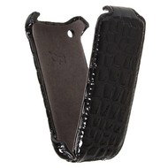 PRESTIGIO iPhone 3G Leather Case black Crocodile skin - Leather Case