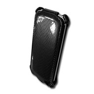 PRESTIGIO iPhone 3G Leather Case black snake skin - Leather Case
