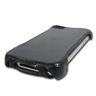 PRESTIGIO iPhone 4 Case black - Leather Case