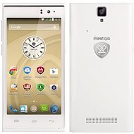 Prestigio MultiPhone 5455 DUO bílý - Mobilní telefon