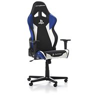 DXRACER RACING PLAYSTATION R90-INW Black and white-blue - Gaming Chair