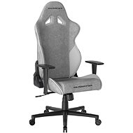 DXRACER GLADIATOR grey and white, fabric - Gaming Chair
