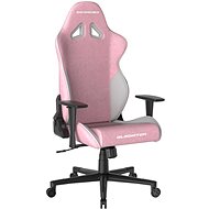 DXRACER GLADIATOR pink and white, fabric - Gaming Chair