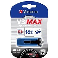 Verbatim Store 'n' Go V3 MAX 16GB modro-černý - Flash Drive