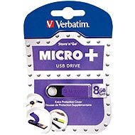 Verbatim Store 'n' Go Micro+ 8GB Violet - Flash Drive