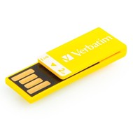 Verbatim Store 'n' Go Clip-it 2GB yellow - Flash Drive