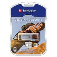 Verbatim Store 'n' Go Carabiner 4GB - Flash Drive