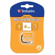 Verbatim Store 'n' Go Micro 4GB volcanic orange - Flash Drive