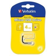 Verbatim Store 'n' Go Micro 4GB yellow - Flash Drive