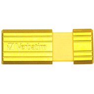 Verbatim Store 'n' Go PinStripe 16GB Sunkissed Yellow - Flash Drive