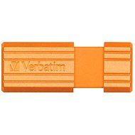 Verbatim Store 'n' Go PinStripe 16GB Volcanic Orange - Flash Drive