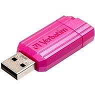Verbatim Store 'n' Go PinStripe 64 GB, ružový - USB kľúč