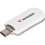 VERBATIM Plectra 128GB, white - Flash Drive