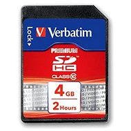 Verbatim SDHC 4GB Class 10 - Speicherkarte