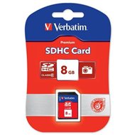  Verbatim SDHC 8GB Class 4  - Memory Card