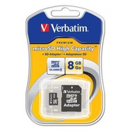 Verbatim Micro Secure Digital (Micro SD) 8GB SDHC Class 4 - Memory Card