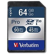 VERBATIM Pro SDXC 64GB - Memory Card