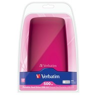 Verbatim 2.5" Portable USB HDD 500GB - External Hard Drive