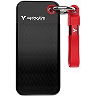 VERBATIM Pocket SSD 512GB black/red - External Hard Drive
