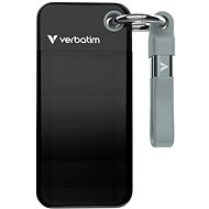 VERBATIM Pocket SSD 1TB schwarz/grau - Externe Festplatte