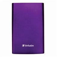 Verbatim 2.5" Store 'n' Go USB HDD 1000GB - Violet - External Hard Drive