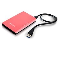 Verbatim 2.5" Store 'n' Go USB HDD 500GB - pink - Externe Festplatte