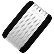 Verbatim 2.5"Traveller USB HDD 1000GB - Silver - External Hard Drive