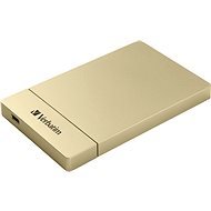 VERBATIM külső merevlemez ház 2,5" HDD SATA számára, USB-C / USB 3.1 Gen2 GOLD - Külső merevlemez ház