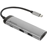 VERBATIM USB-C Multiport HUB USB 3.1 GEN 1/ 2x USB 3.0/ HDMI - Port Replicator