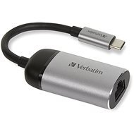 VERBATIM USB-C TO GIGABIT ETHERNET ADAPTER, 10cm - Adapter
