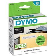 Dymo LabelWriter štítky 54 × 25 mm, 500 ks - Papierové štítky