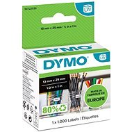 Dymo LabelWriter štítky 25 × 13 mm, 1000 ks - Papierové štítky