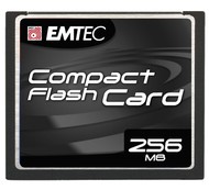 EMTEC Compact Flash 256MB - Memory Card
