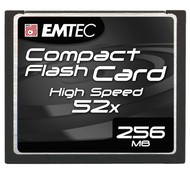 EMTEC Compact Flash 256MB High Speed 52x - Memory Card