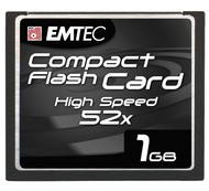 EMTEC Compact Flash 1GB High Speed 52x - Speicherkarte
