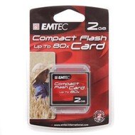 EMTEC Compact Flash 2GB 80x - Memory Card