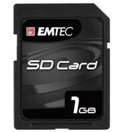 EMTEC Secure Digital 1GB - Memory Card