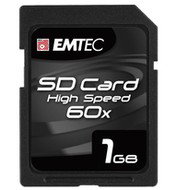 EMTEC Secure Digital 1GB - Memory Card