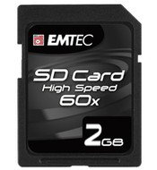 EMTEC SD 2GB Class 4 - Memory Card