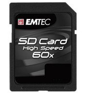 EMTEC Secure Digital 4GB High Speed 60x - Memory Card