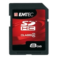 EMTEC Secure Digital 8GB SDHC Class 4 - Memory Card