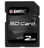 EMTEC Secure Digital 2GB High Speed 133x - Memory Card