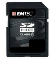 EMTEC Secure Digital 8GB SDHC Class 6 - Memory Card