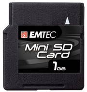 EMTEC Mini Secure Digital 1GB - Memory Card