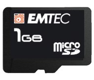 EMTEC Micro Secure Digital (Micro SD) 1GB - Memory Card