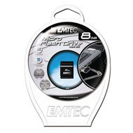 EMTEC S100 8GB Micro white - Flash Drive