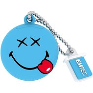EMTEC Smiley Happy days 8GB modrý - Flash Drive