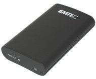 EMTEC Movie Cube 40GB, 2.5" HDD, databanka a přehrávač MP3/ WMA/ OGG/ JPEG/ AVI/ MOV/ DivX/ MPEG, US - External Hard Drive