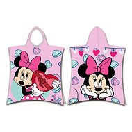 Jerry Fabrics Poncho Minnie pink 03 50 × 115 cm - Children's Bath Towel
